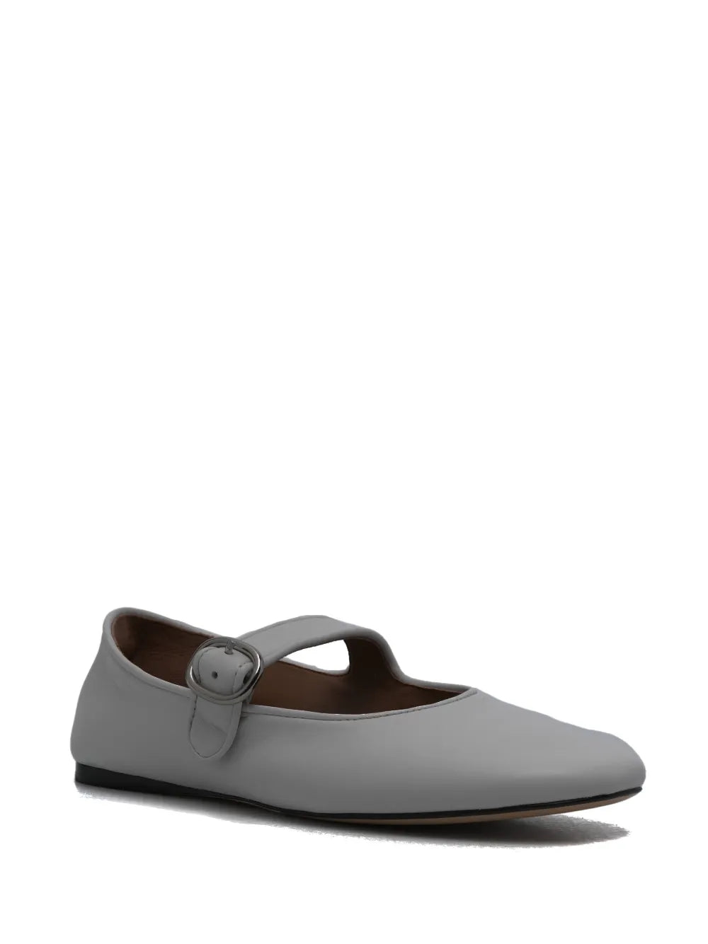 SANDRO leather ballet flats
