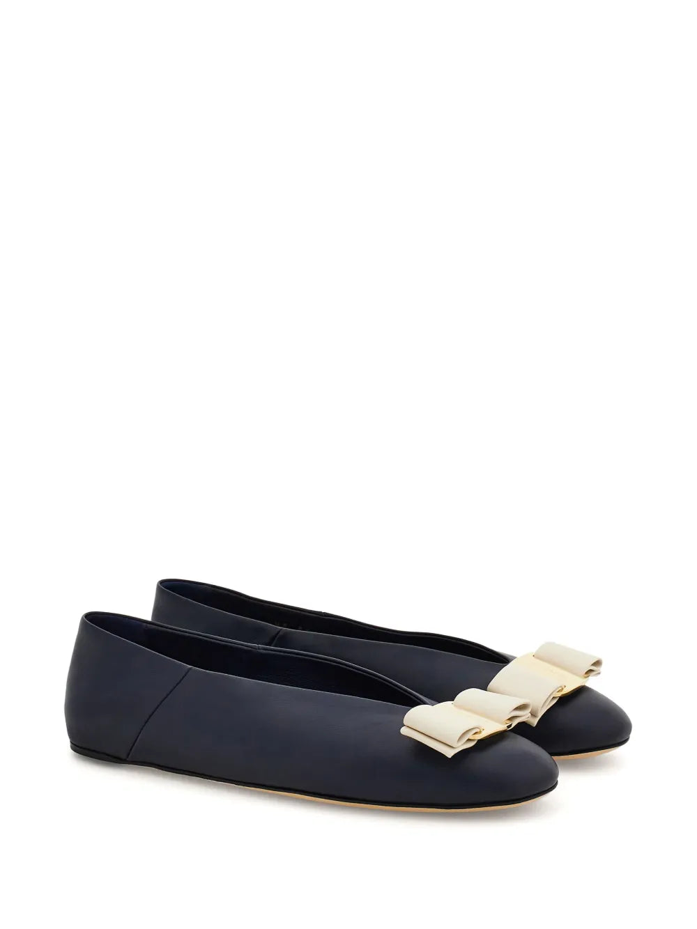Ferragamo Vara bow ballerina shoes