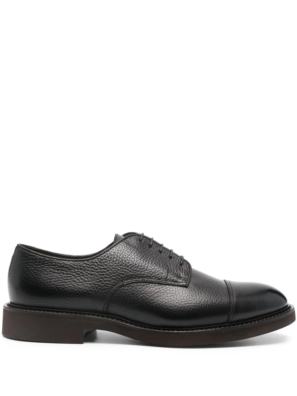 Doucal's leather derby shoes