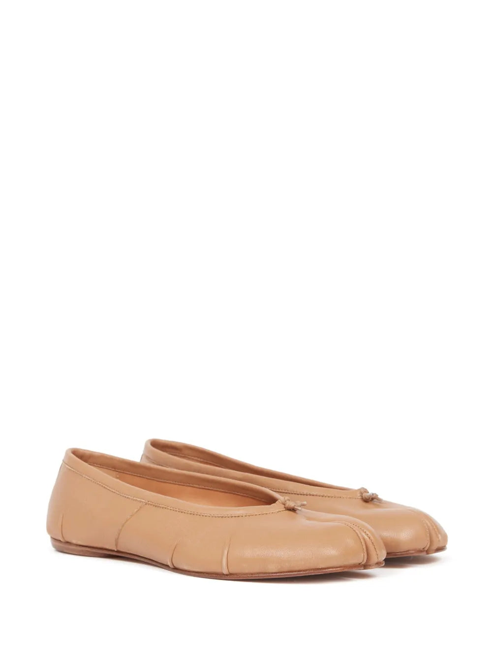 Maison Margiela Tabi leather ballerina shoes