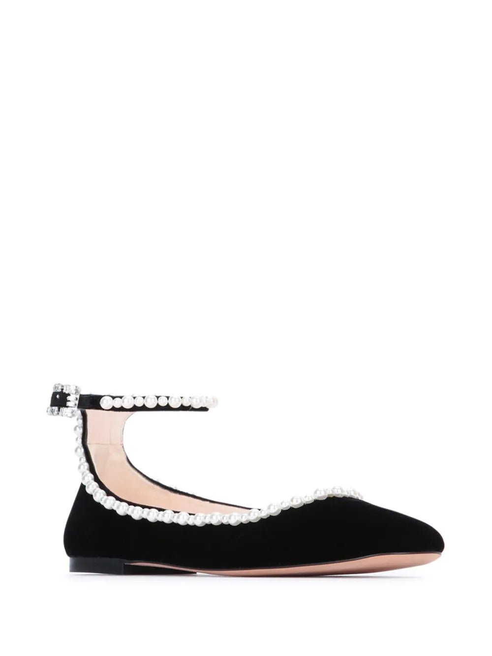 Roger Vivier faux-pearl embellished ballerina shoes