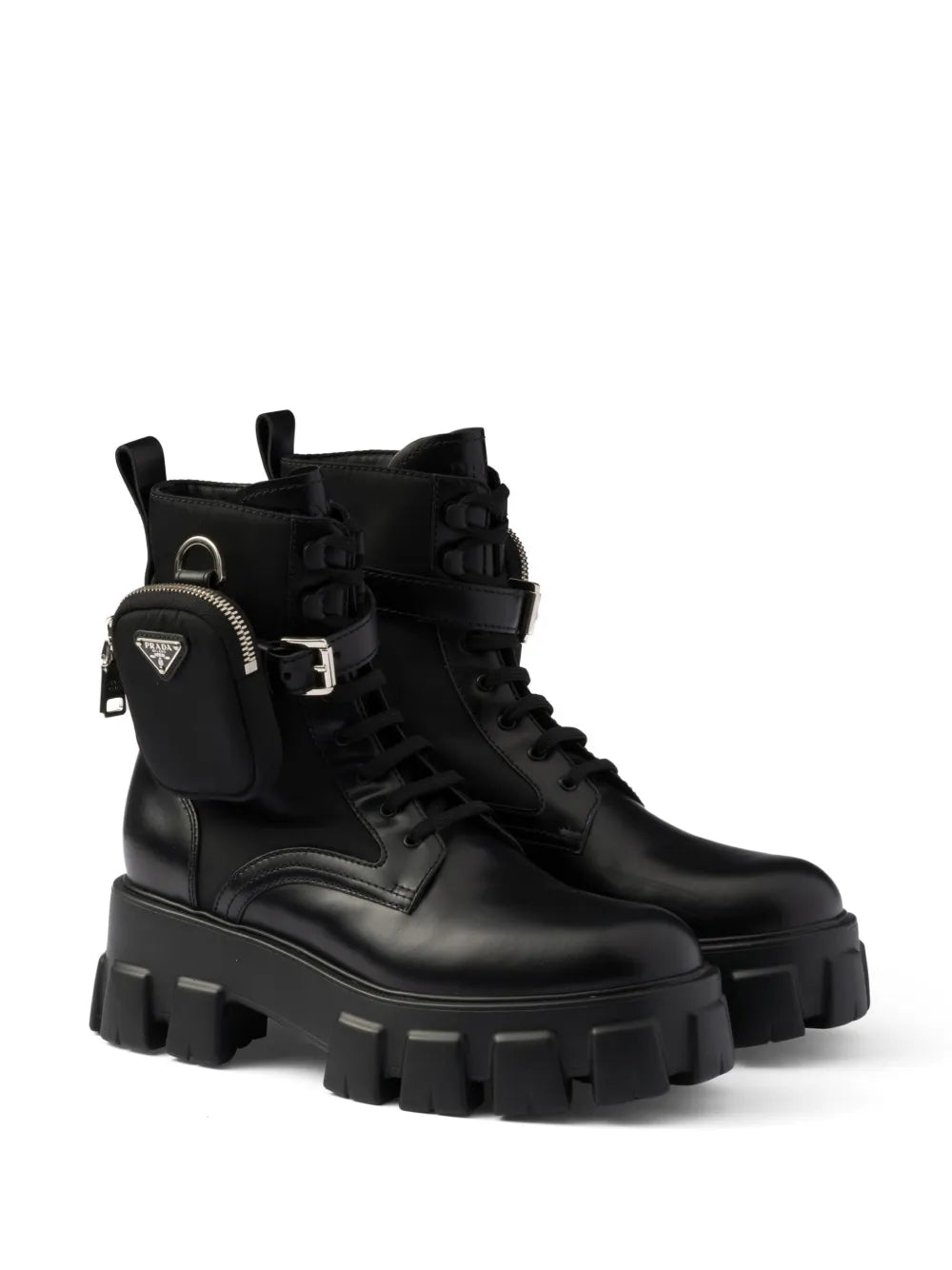 Prada Monolith boots