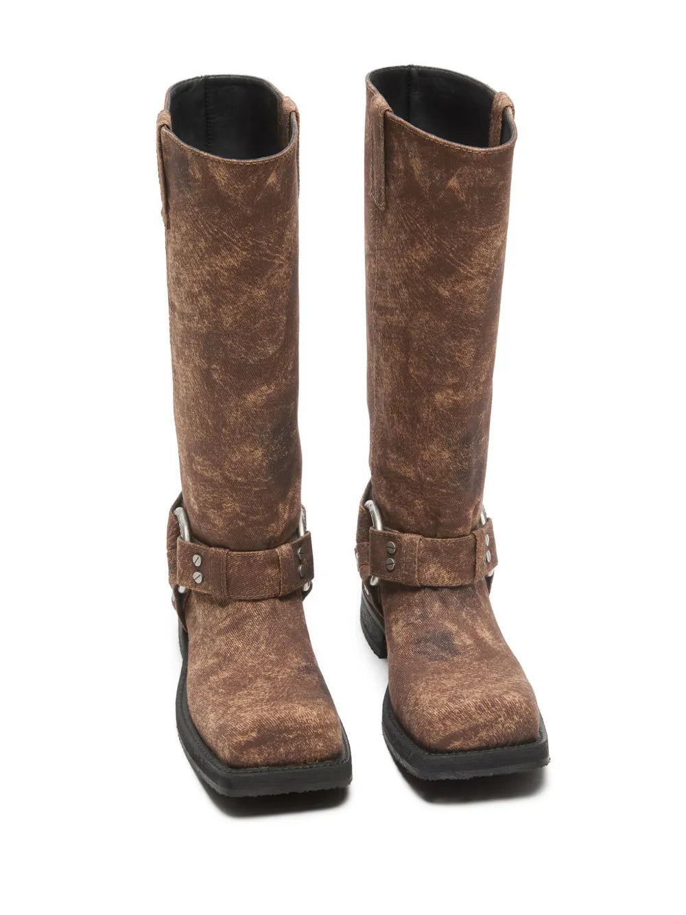 Acne Studios buckle-detail leather boots