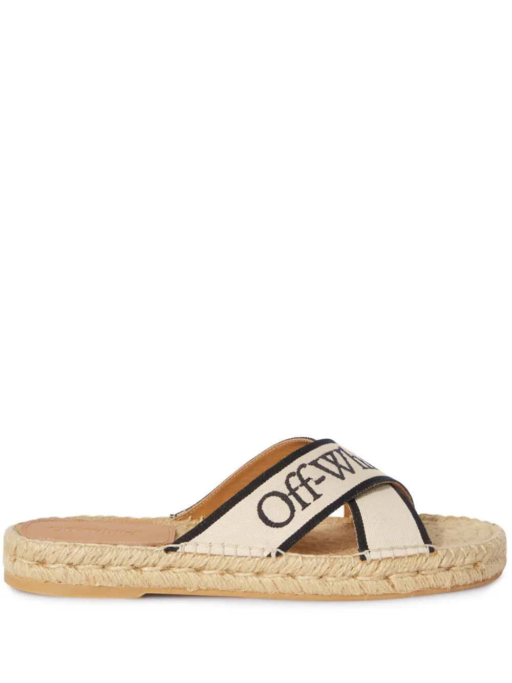 Off-White criss-cross espadrilles