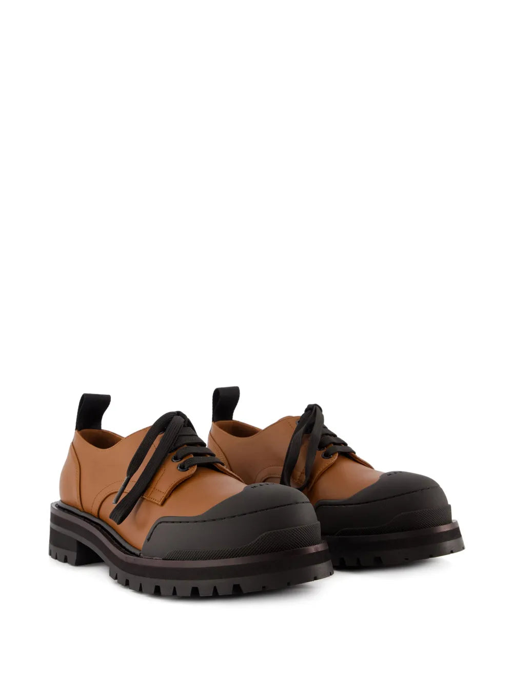 Marni Dada Army leather derby shoes