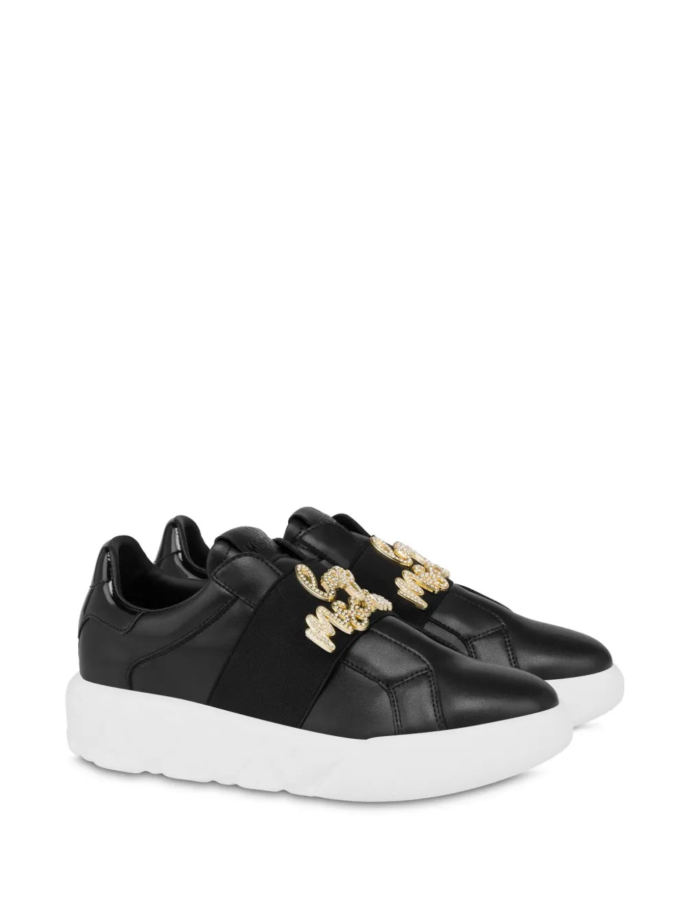 Love Moschino appliqué sneakers