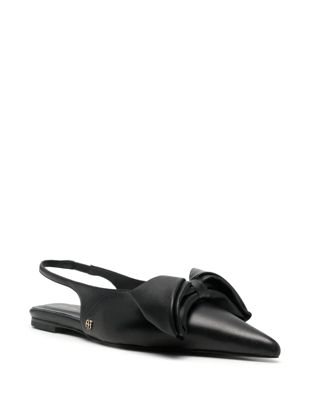 ANINE BING bow-detail ballet flats
