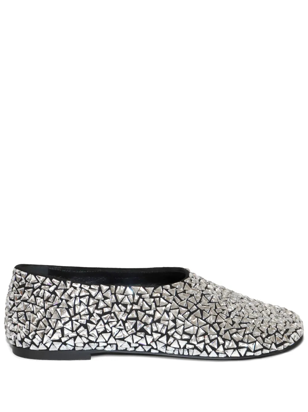 Proenza Schouler crystal-embellished ballerina shoes