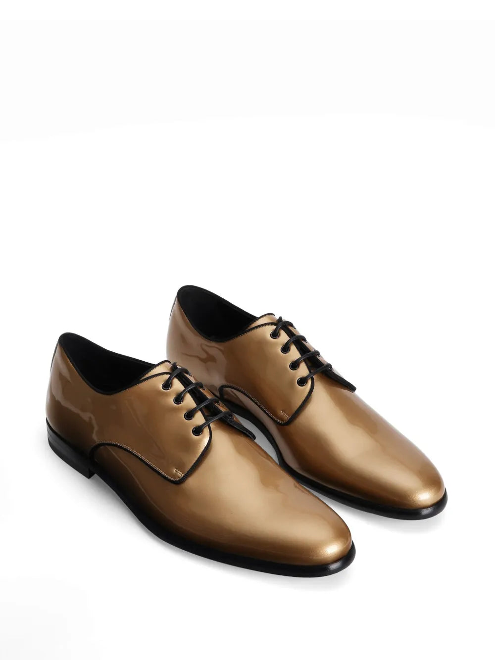 Dolce & Gabbana bronze derby shoes