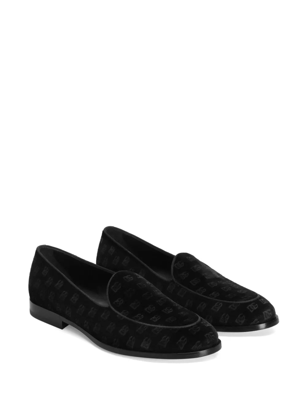 Dolce & Gabbana velvet slippers