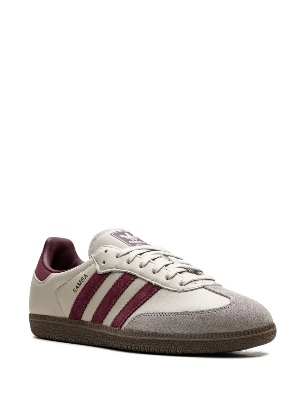 adidas Samba OG "Putty Grey Maroon" sneakers