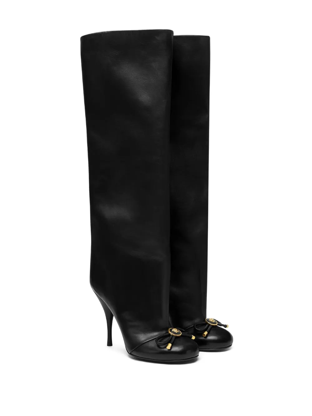 Versace 105mm Opera Bow boots