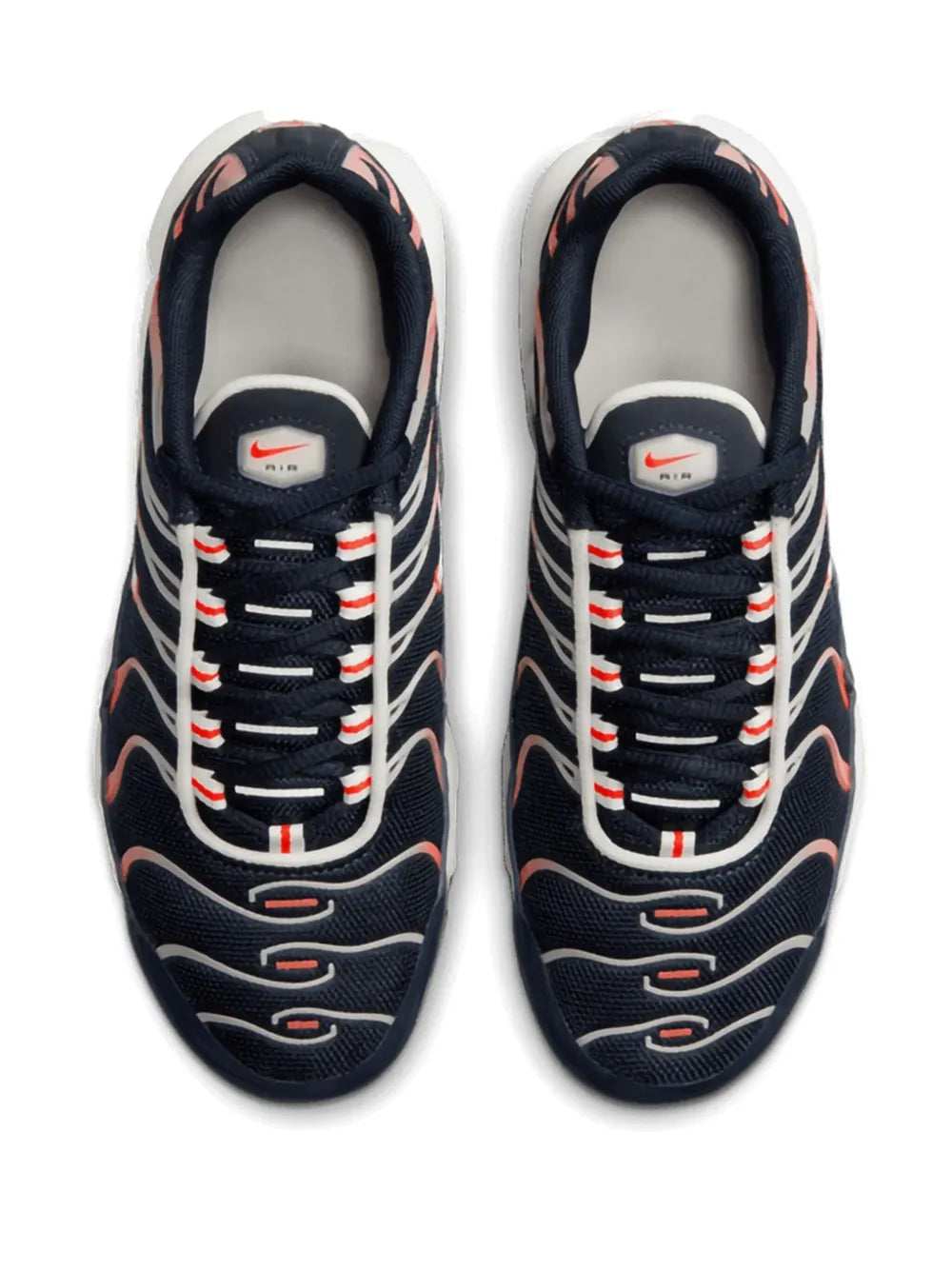 Nike Air Max Plus "Dark Obsidian/Bright Crimson/White" sneakers
