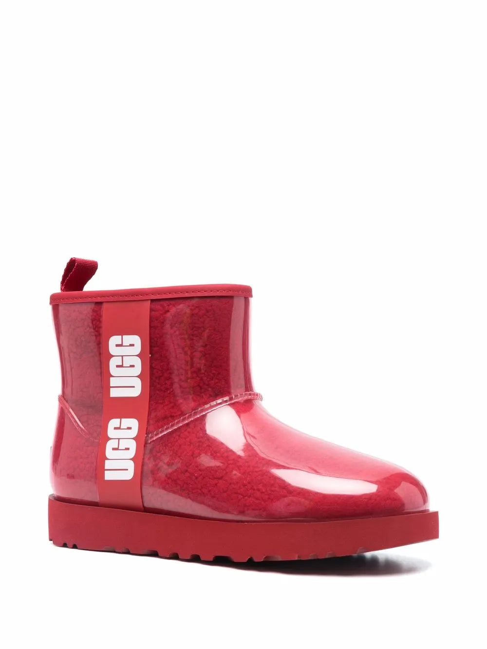 UGG CLASSIC CLEAR MINI WMNS "Red"
