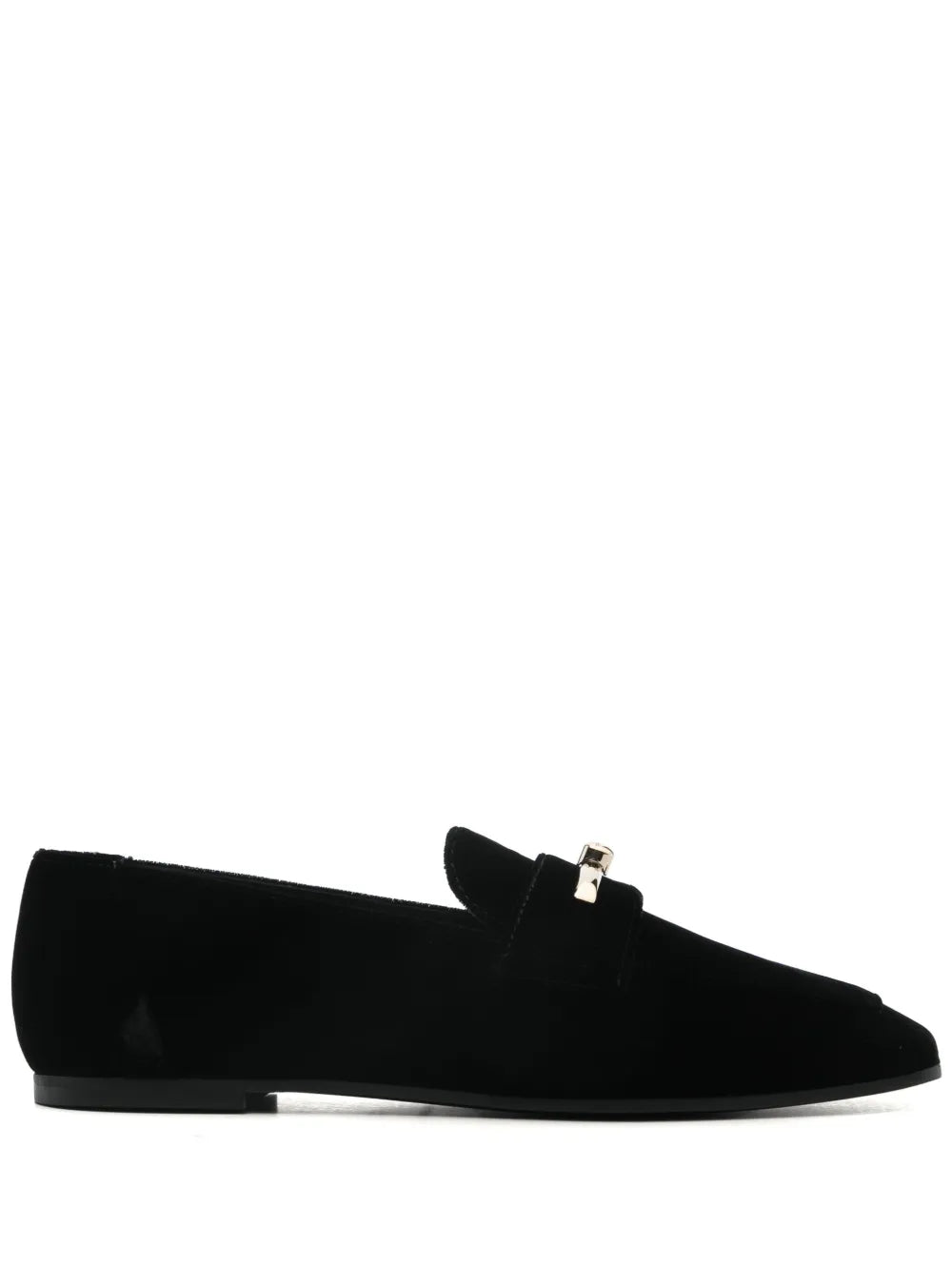 Emporio Armani velvet loafers