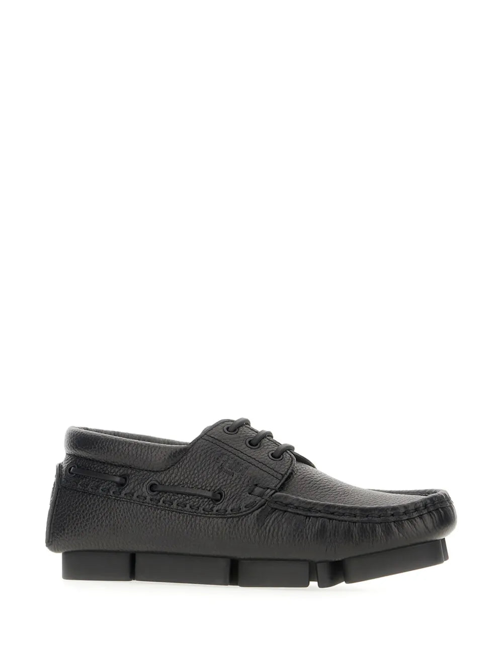 FENDI leather lace-up loafers