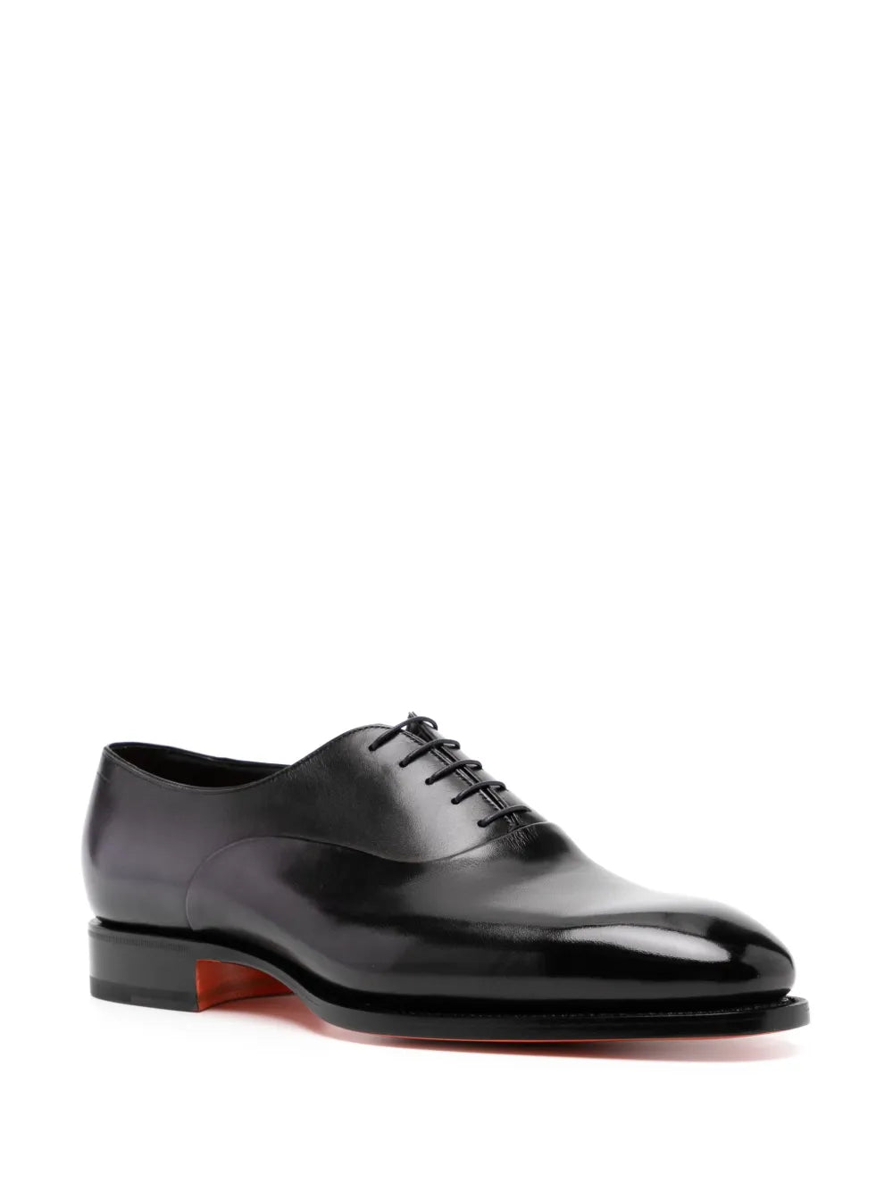 Santoni leather oxford shoes
