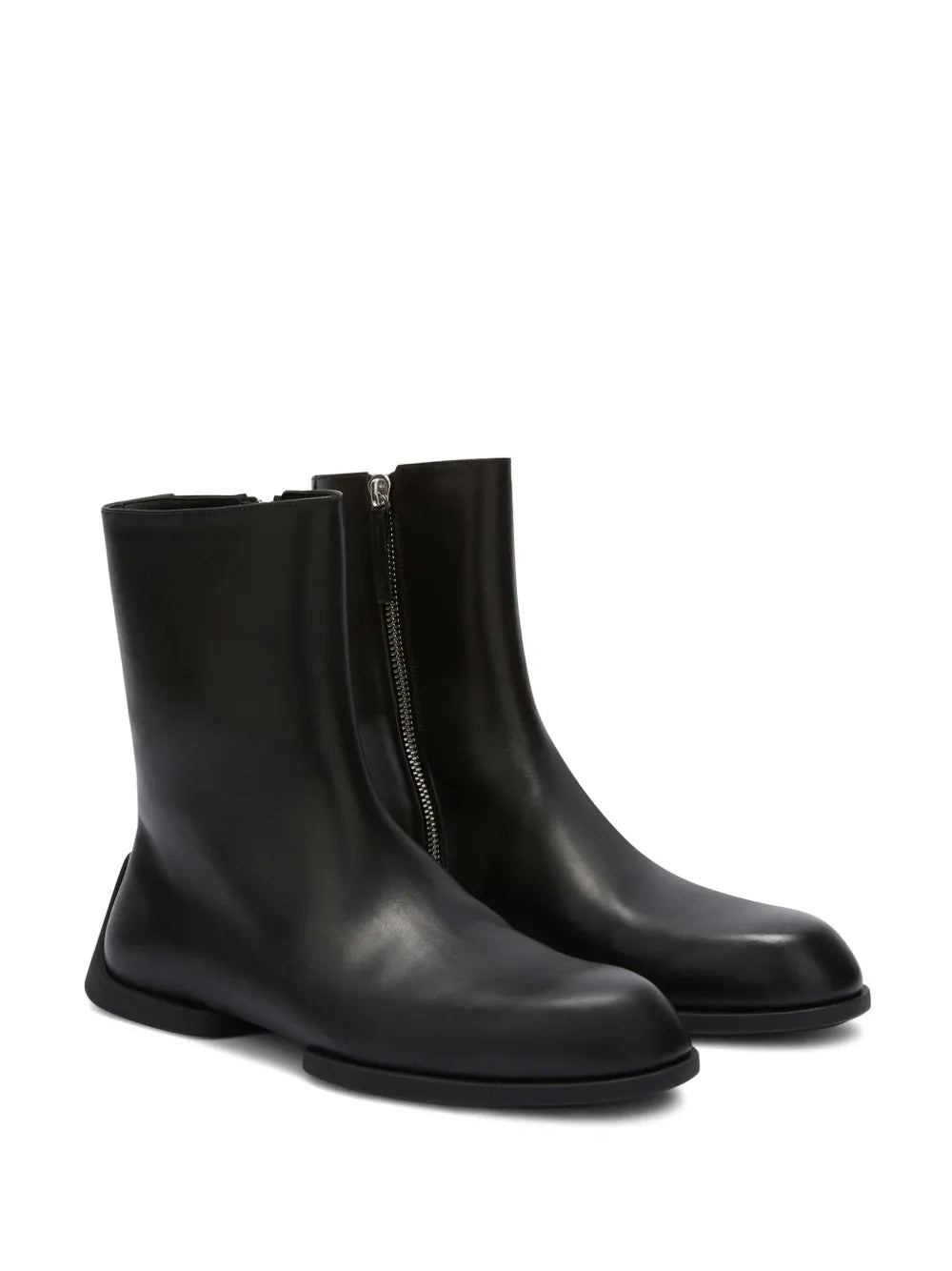 Jil Sander leather ankle boots