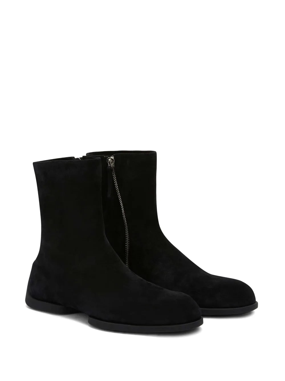 Jil Sander suede ankle boots