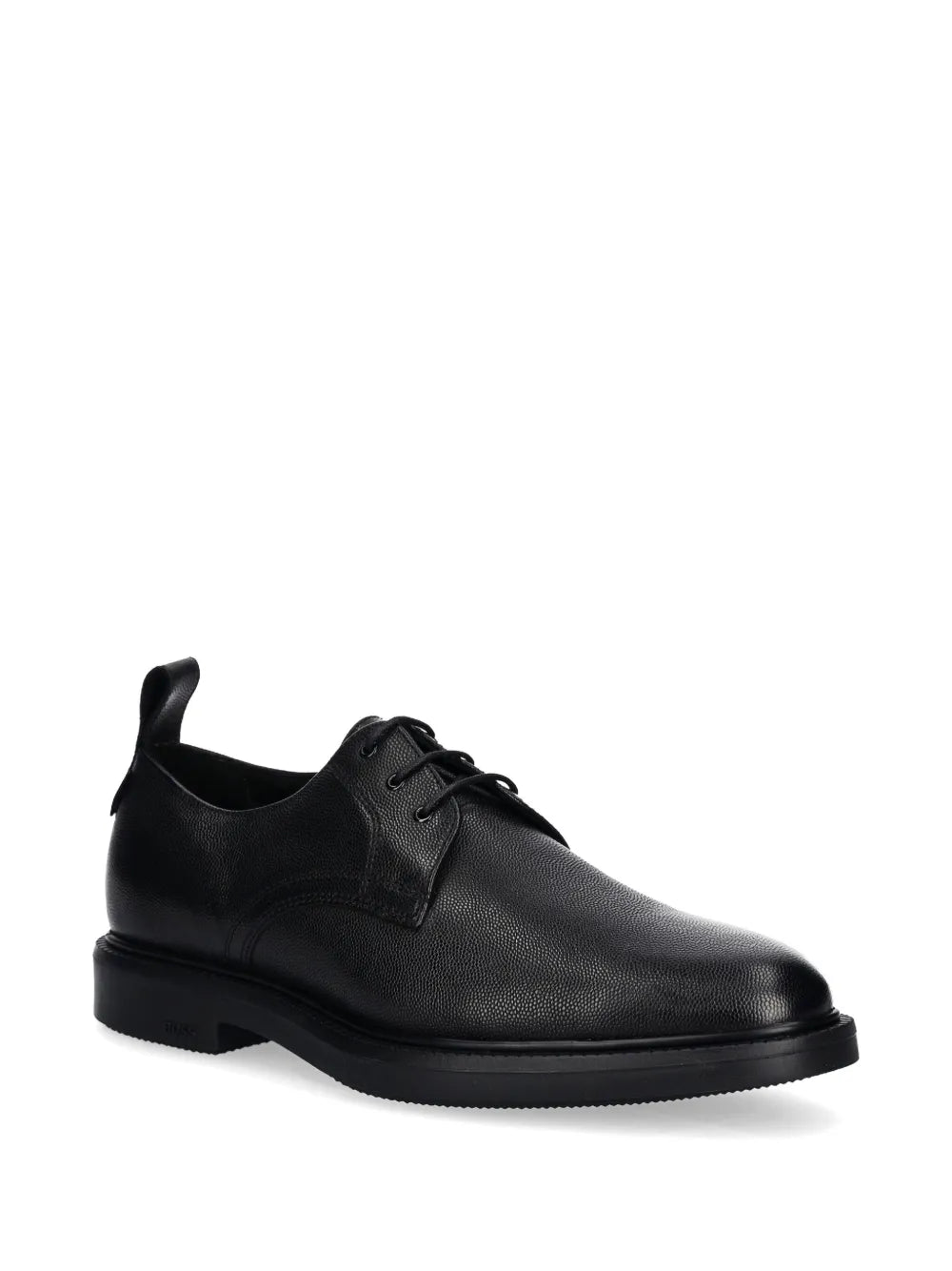 BOSS leather derby shoes