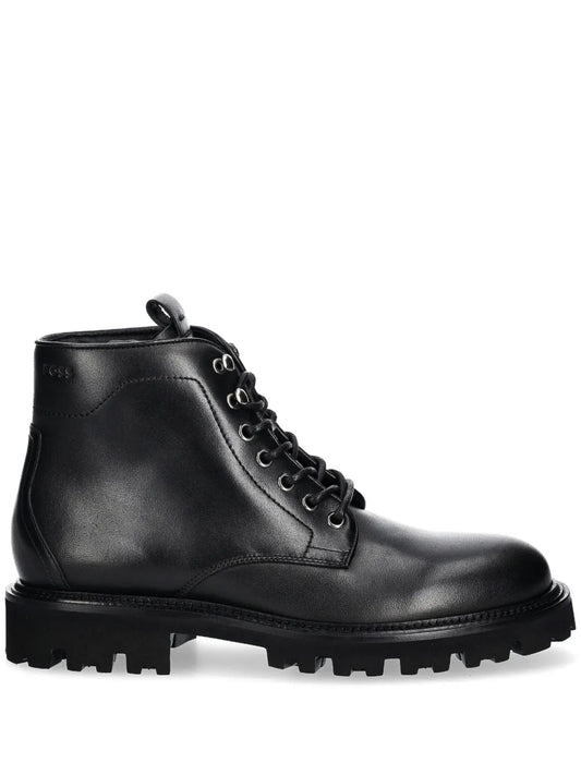 BOSS leather boots