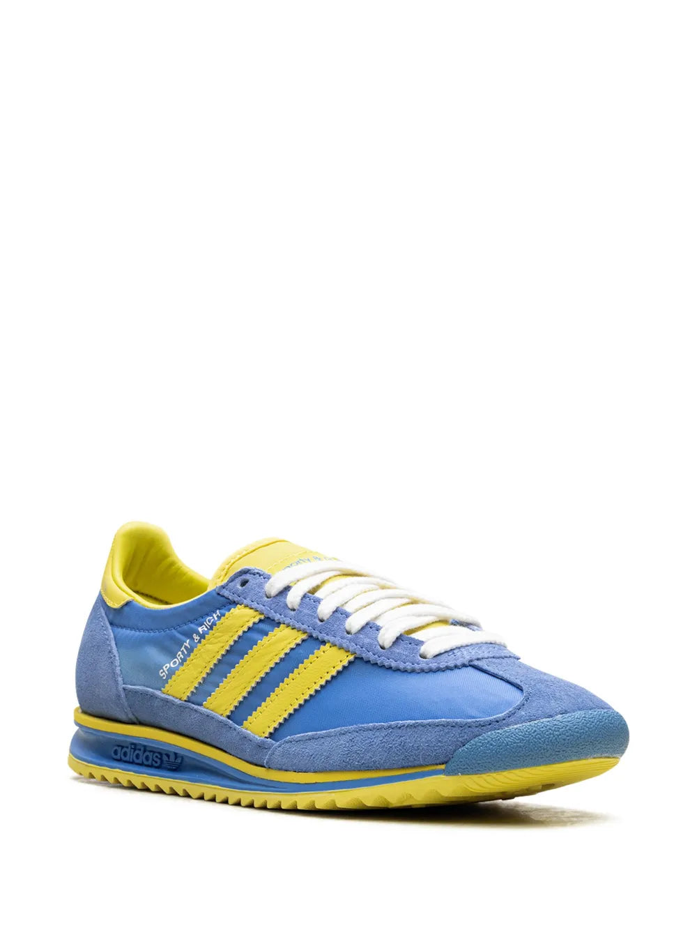 adidas x Sporty & Rich SL 72 "Sweden Pack - Blue/Yellow/Cloud White" sneakers