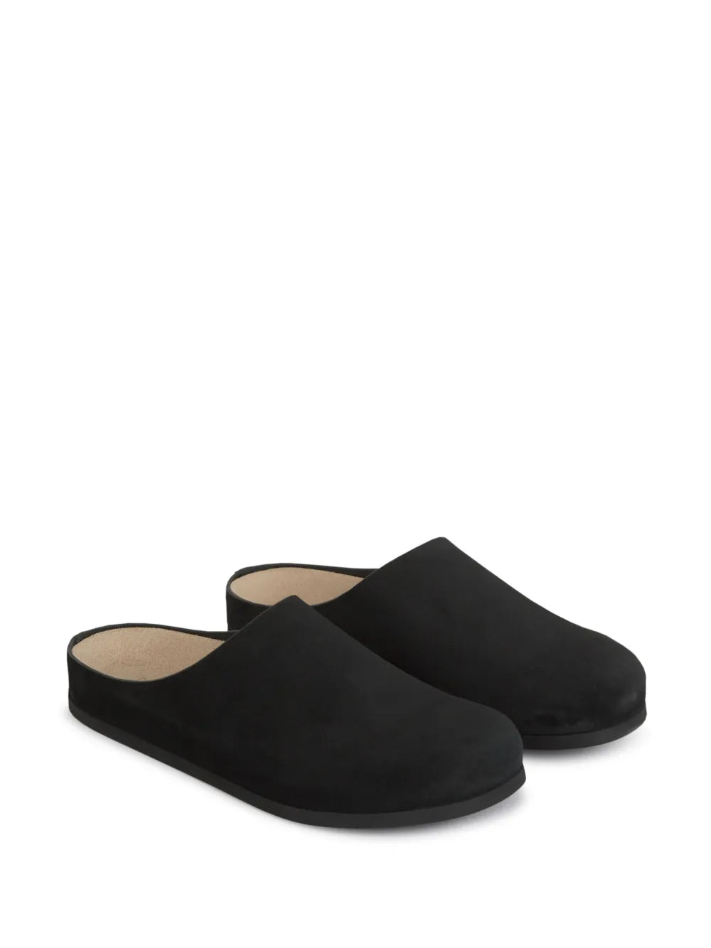 Common Projects suede slippers