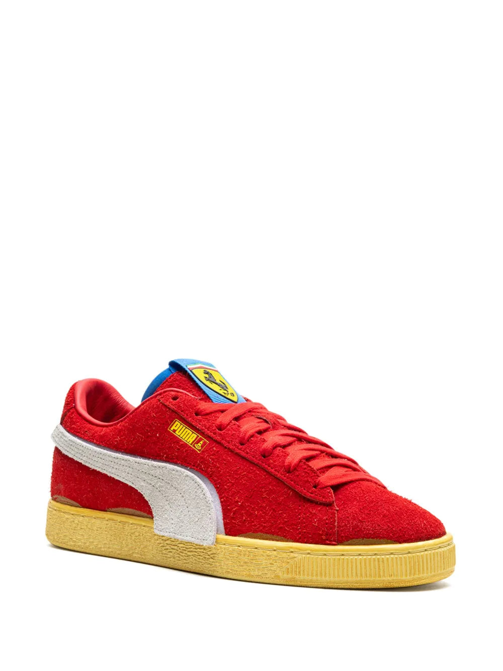 PUMA x Joshua Vides x Ferrari suede sneakers