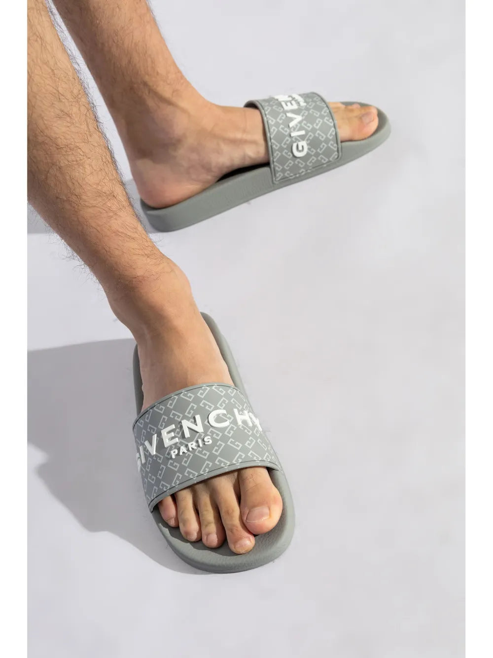 Givenchy logo-embossed slides