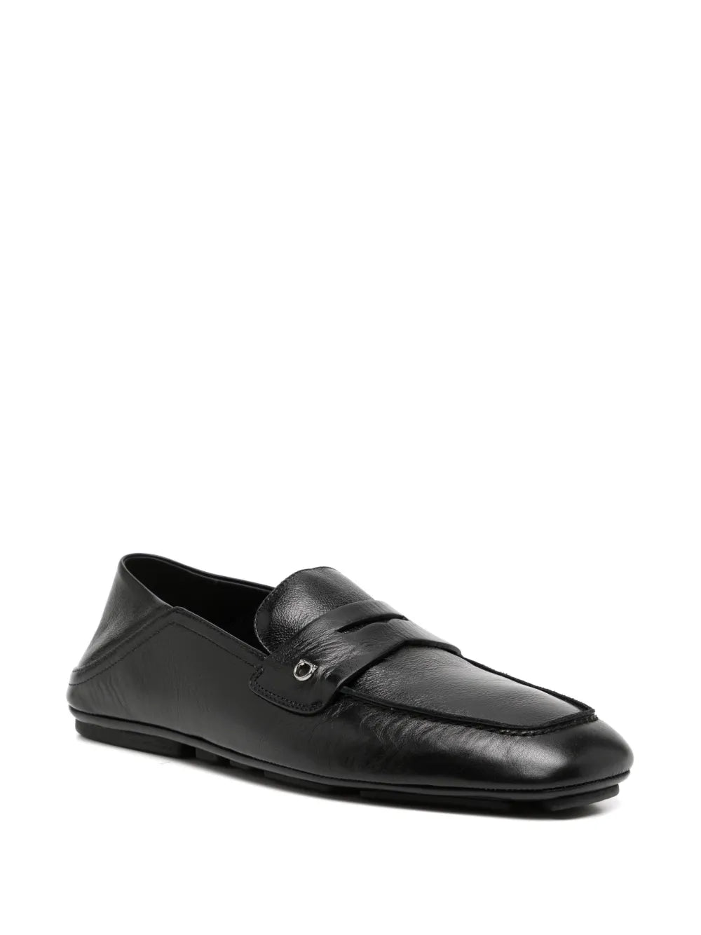Ferragamo leather loafers