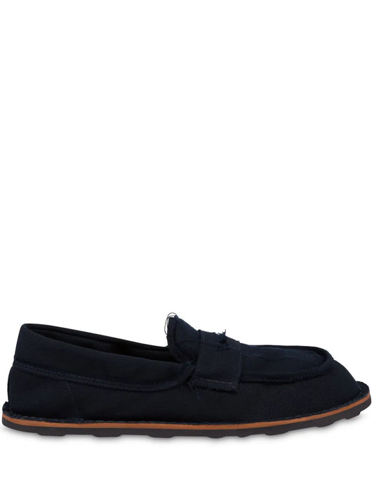 Moschino cotton loafers