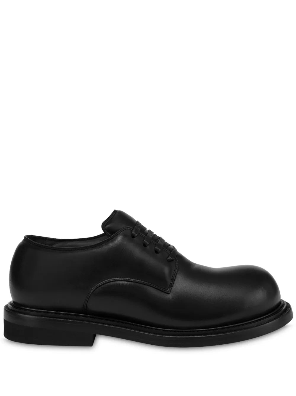 Moschino leather oxford shoes