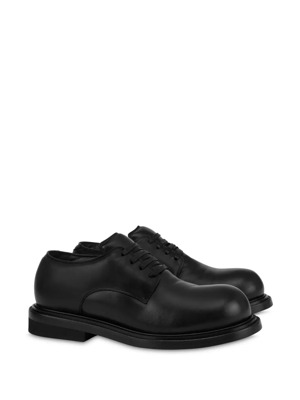 Moschino leather oxford shoes