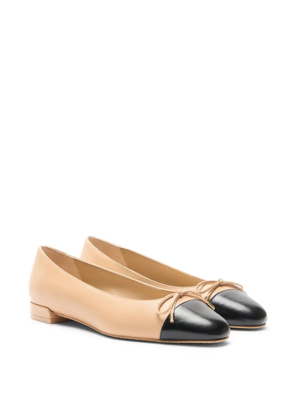 Stuart Weitzman Sleek Bow ballet flats