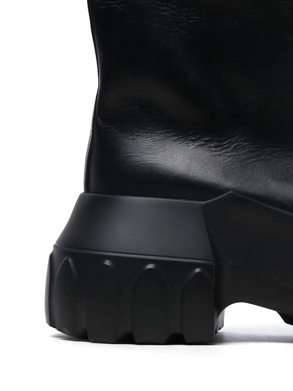 Rick Owens mid-calf leather boots