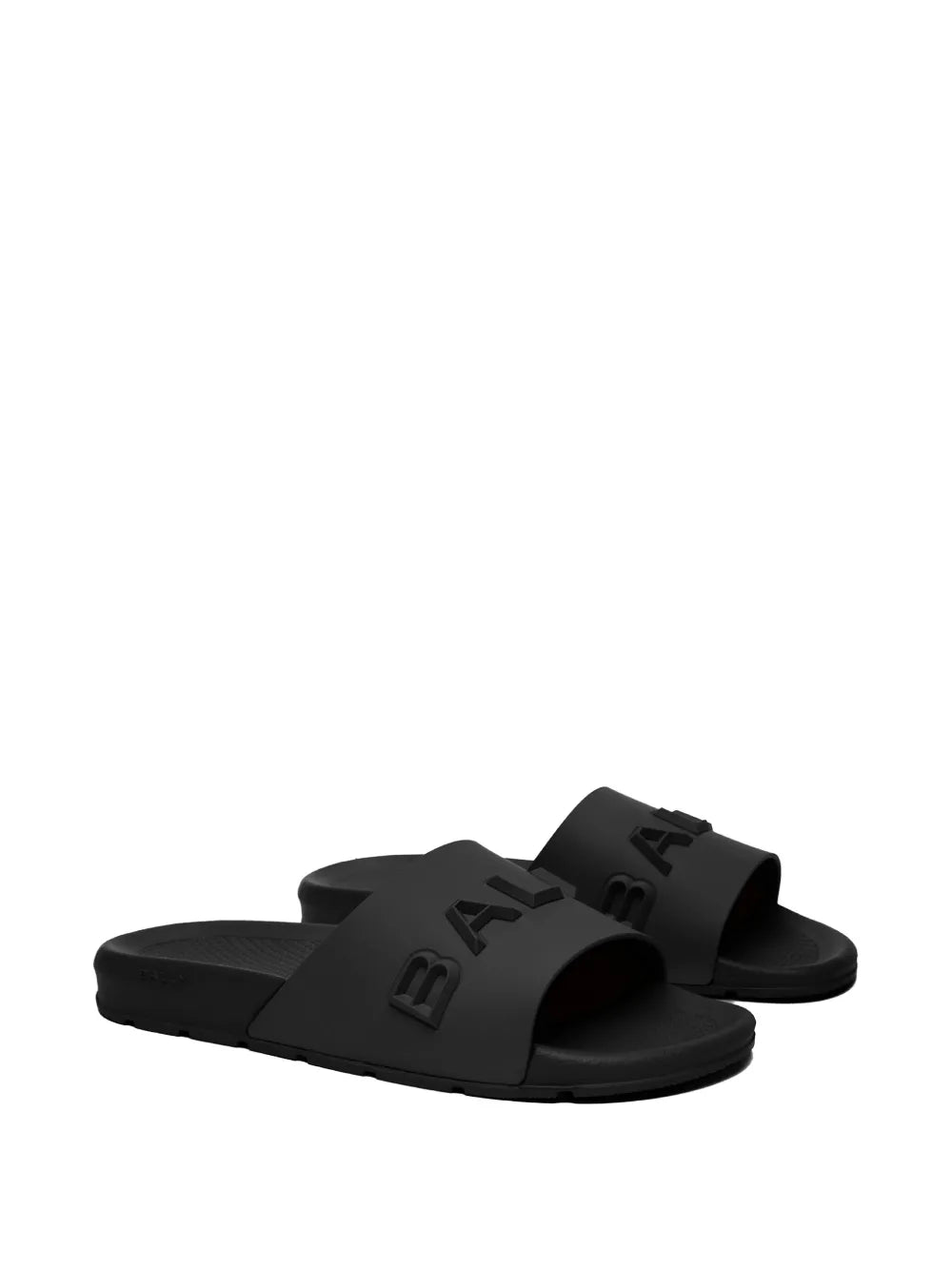 Bally logo-embossed slides
