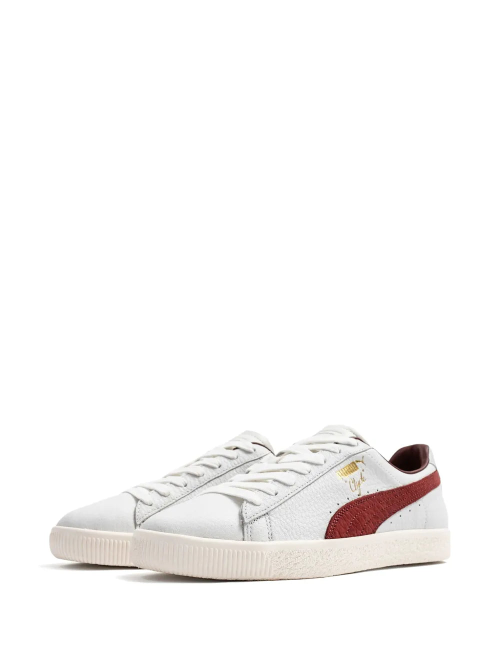 PUMA Clyde Made In Italy "Puma White/Intense Red" sneakers