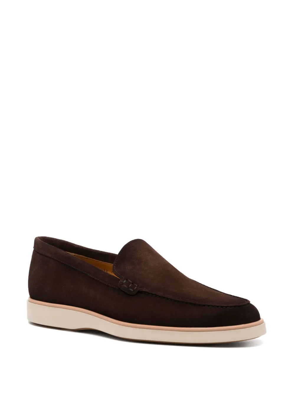 Magnanni suede loafers