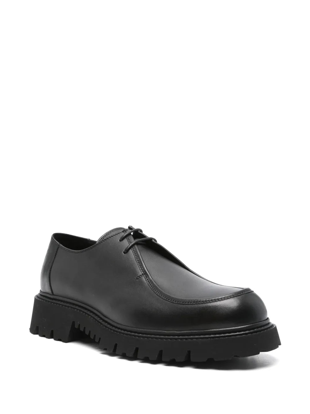 Doucal's x Neil Barrett leather Derby shoes