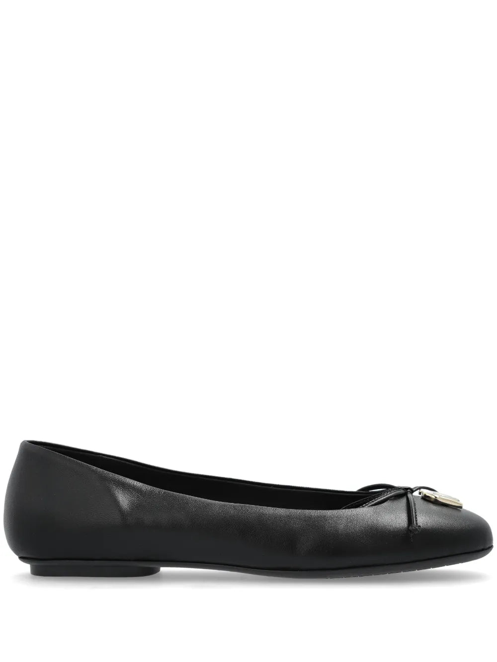 Furla logo-plaque ballet flats