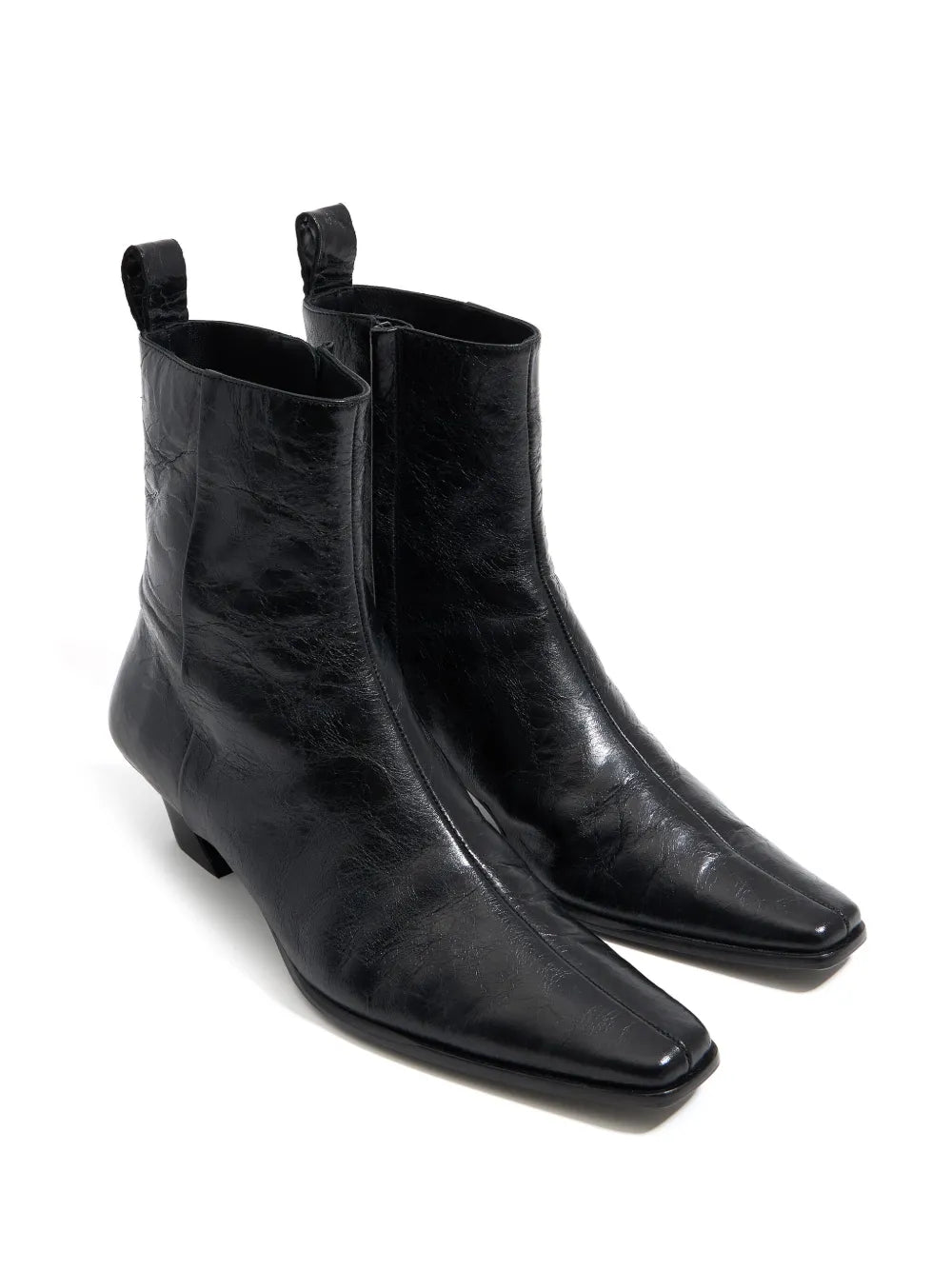 Bimba y Lola leather ankle boots