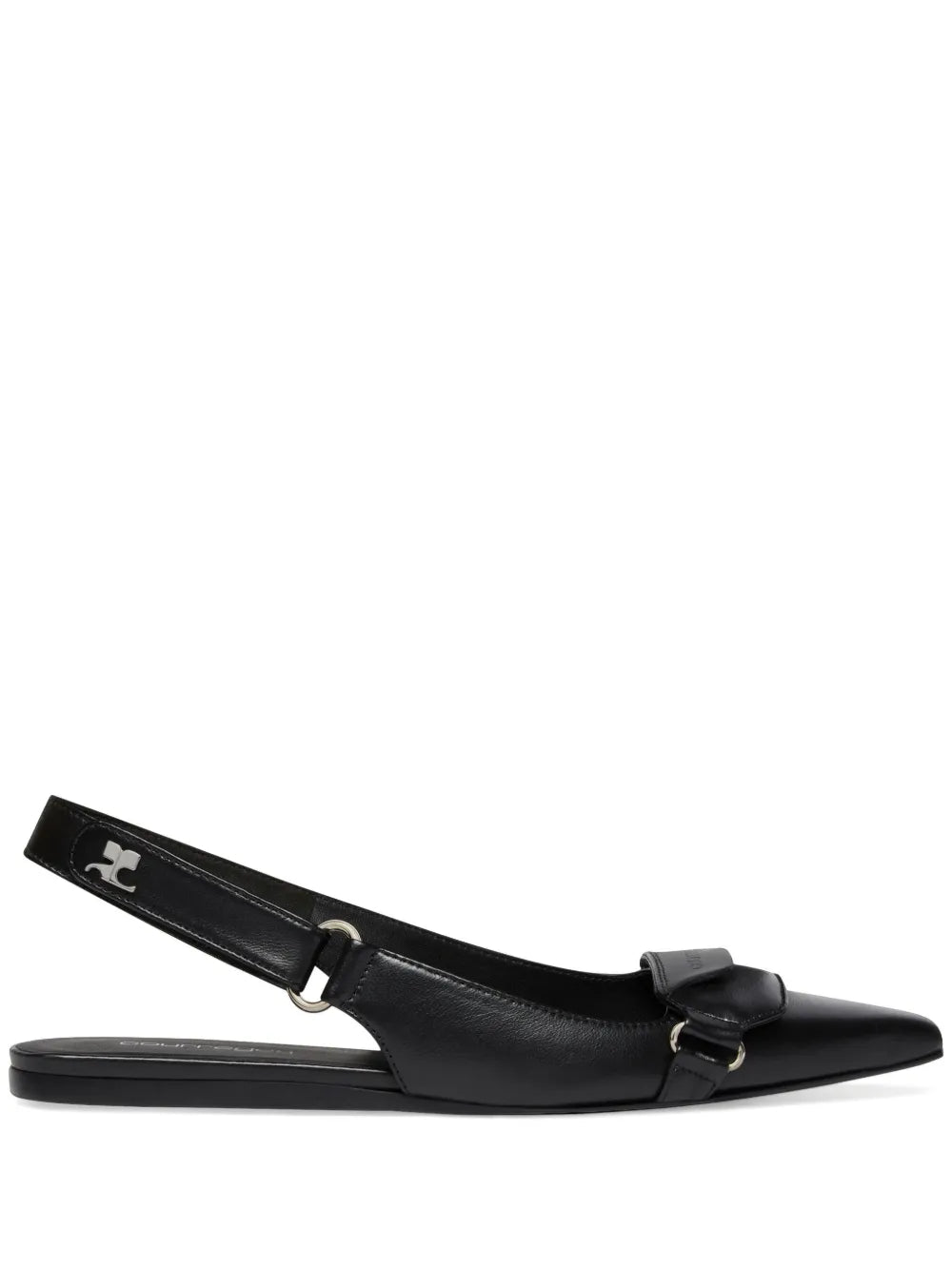 Courrèges Racer ballet flats