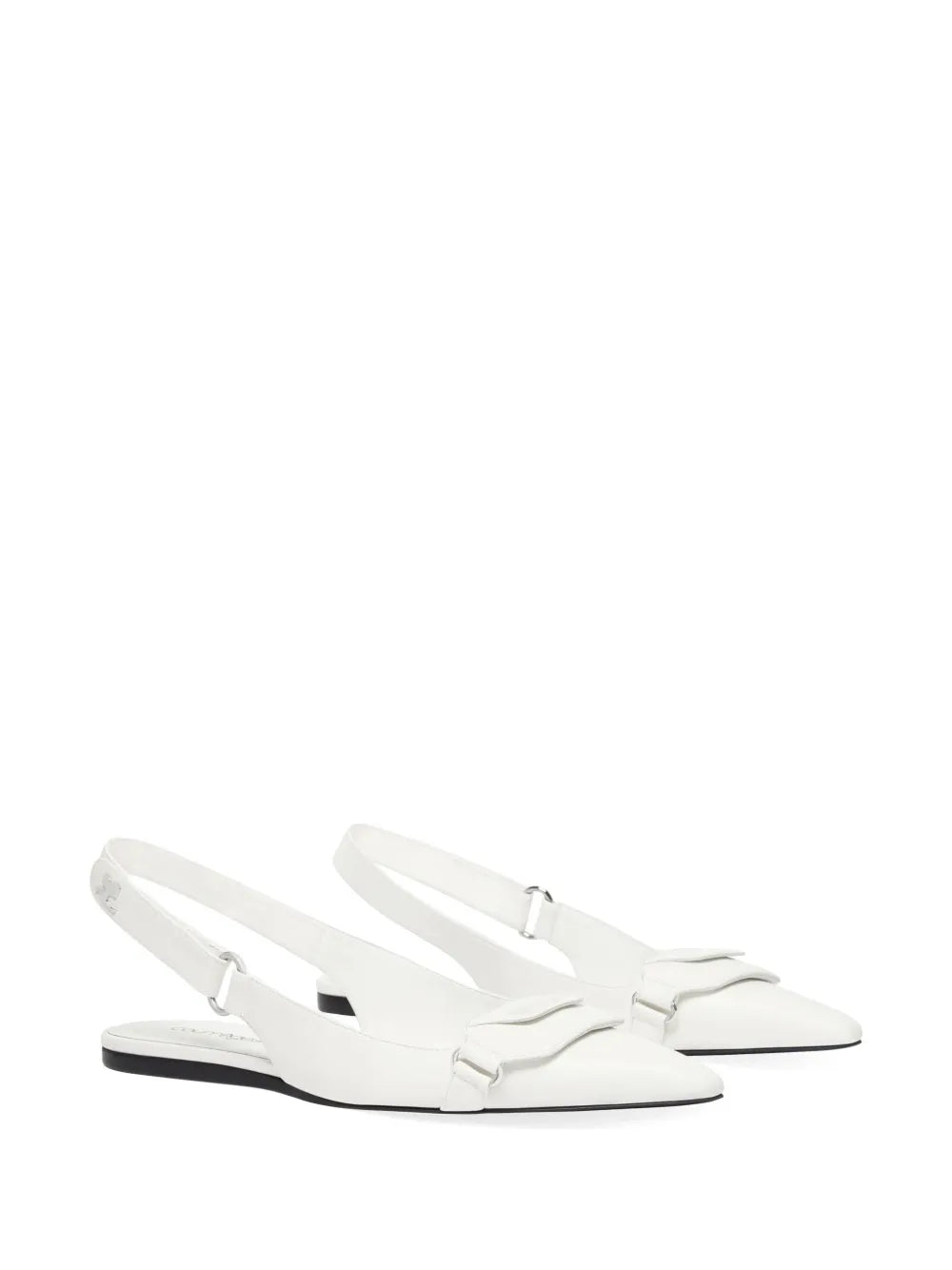 Courrèges Racer ballet flats