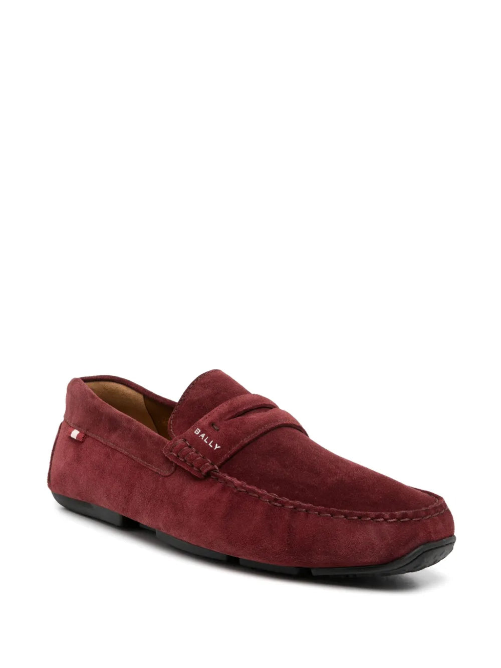Bally Pilot Driver in Andorra Suede wide foot morphology