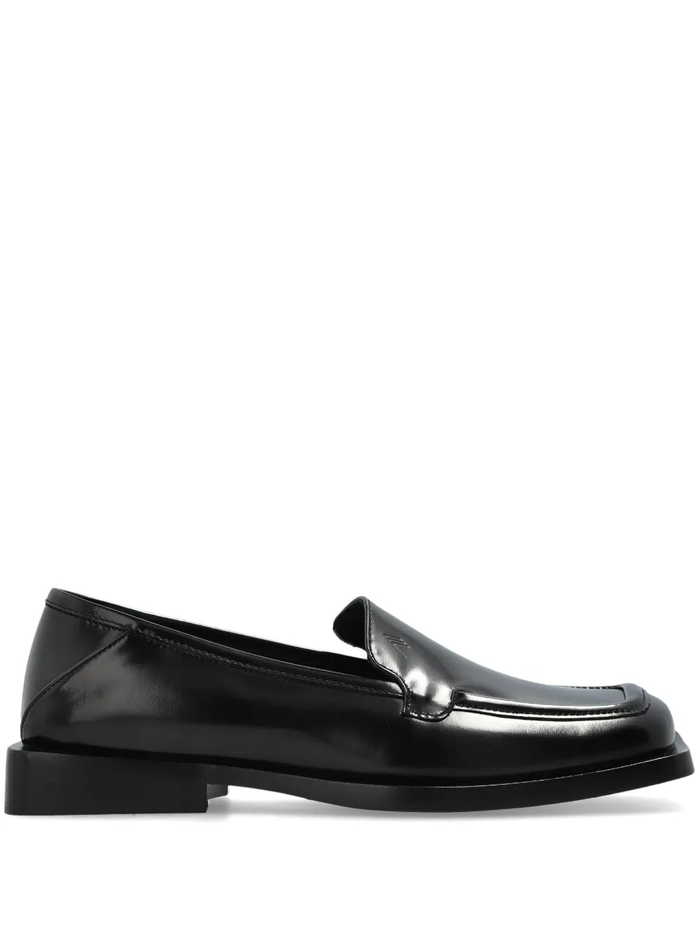 The Attico leather loafers