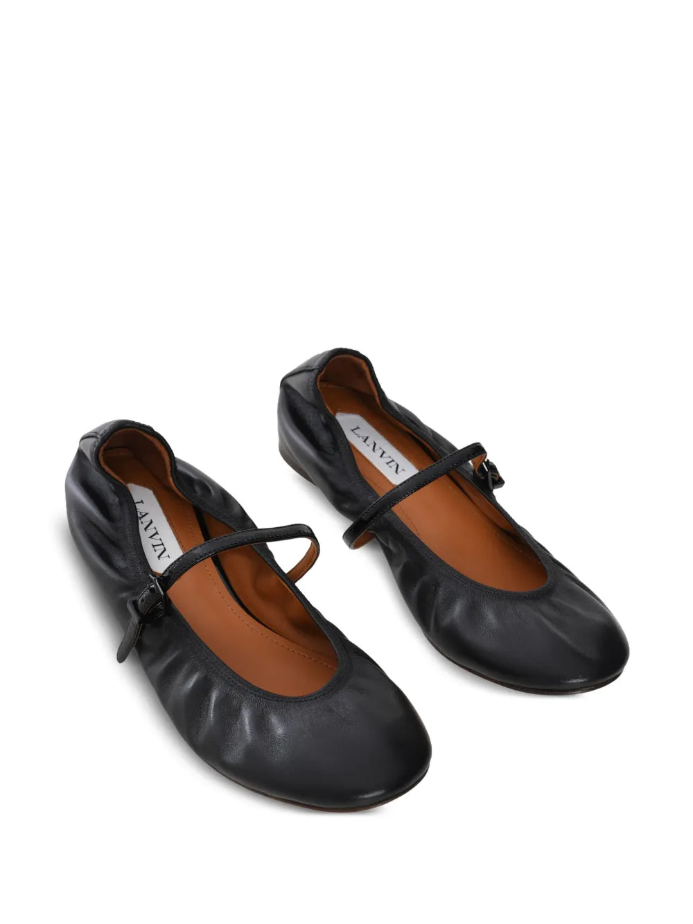 Lanvin leather ballet flats