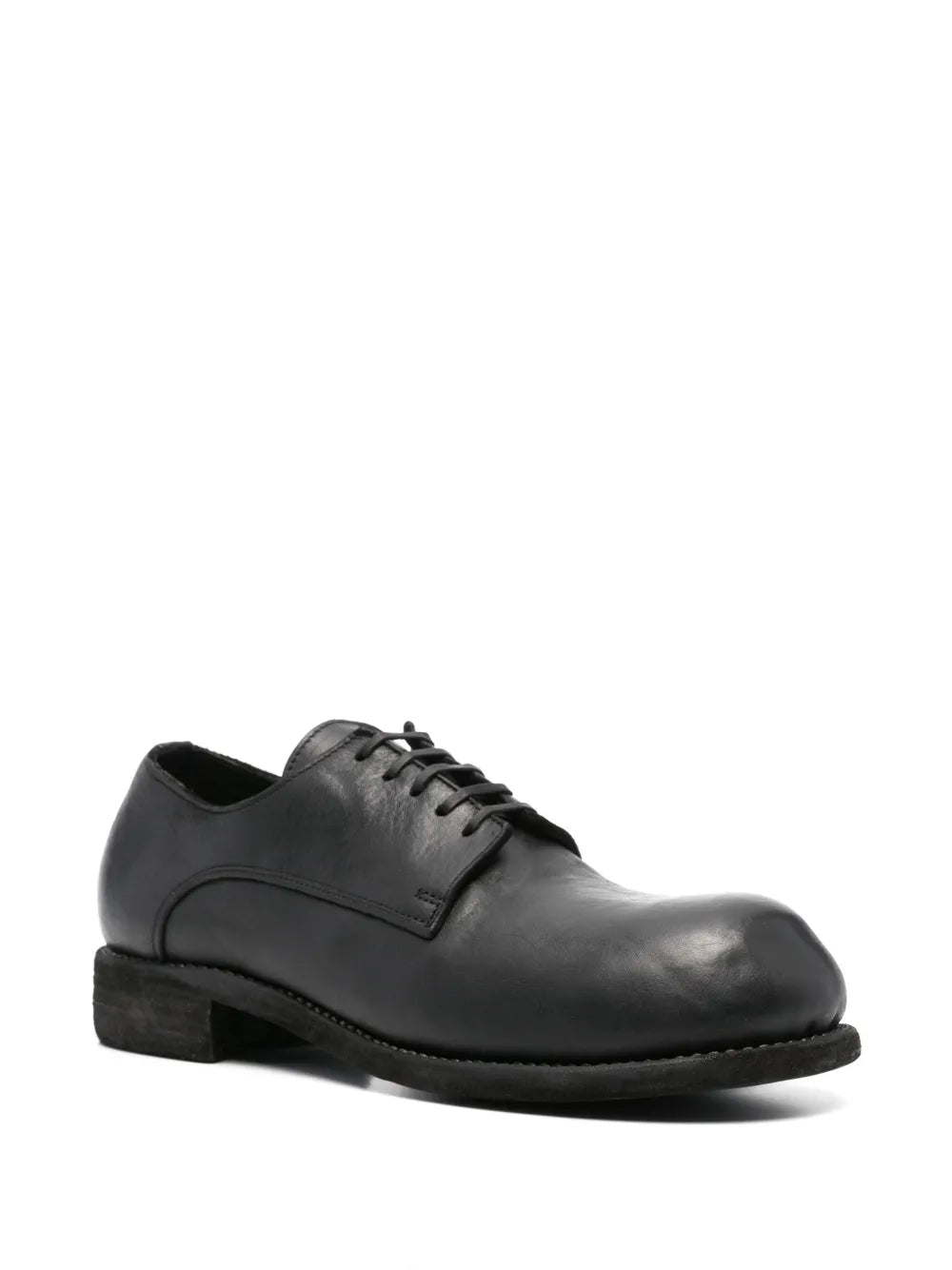 Guidi leather derby shoes