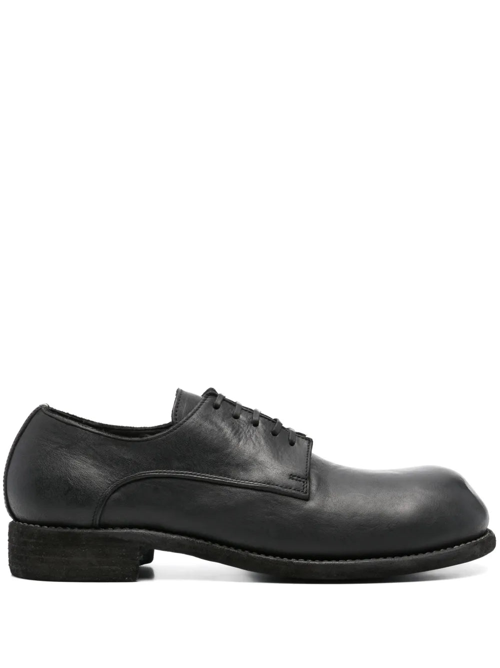 Guidi leather derby shoes