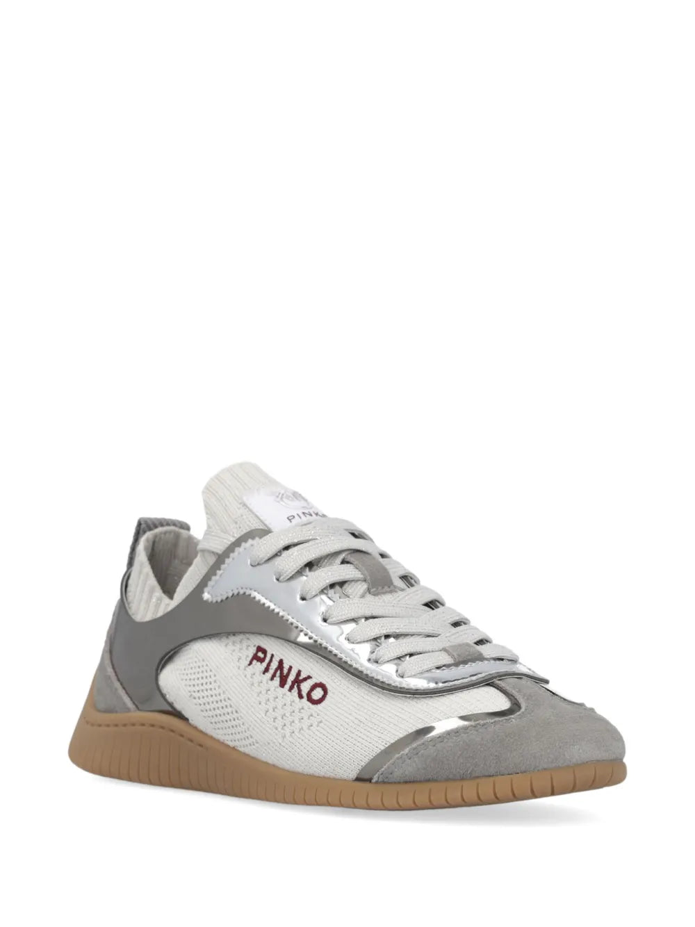 PINKO panelled sneakers