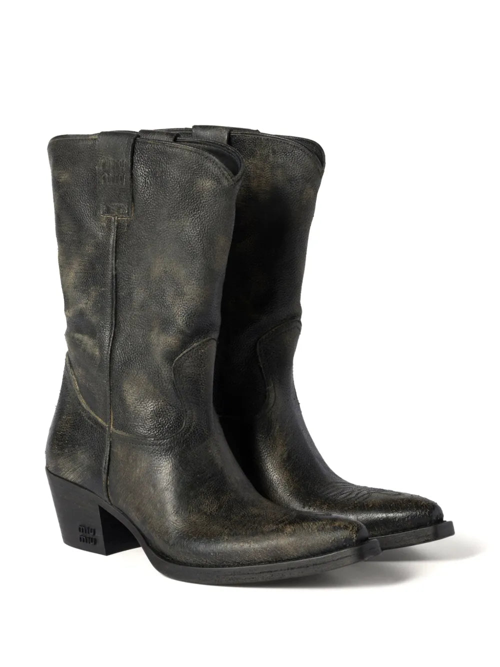 Miu Miu leather boots